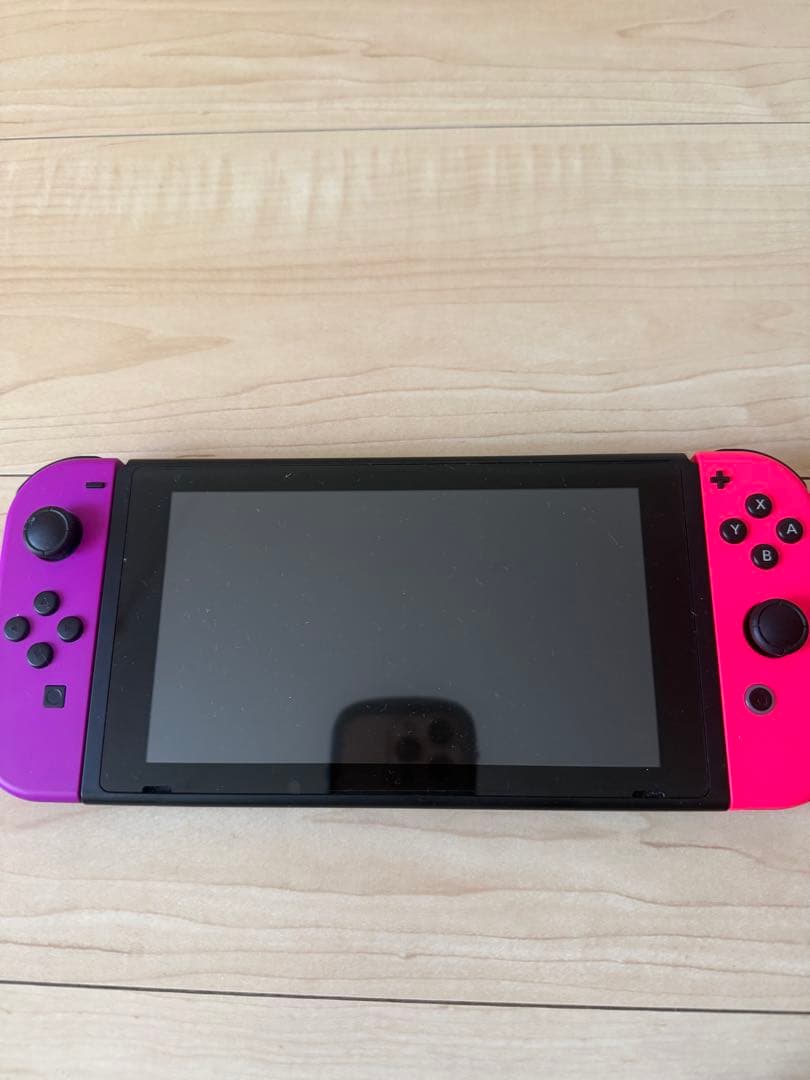Nintendo Switch 本体 ピンク/パープル 中古 箱無し