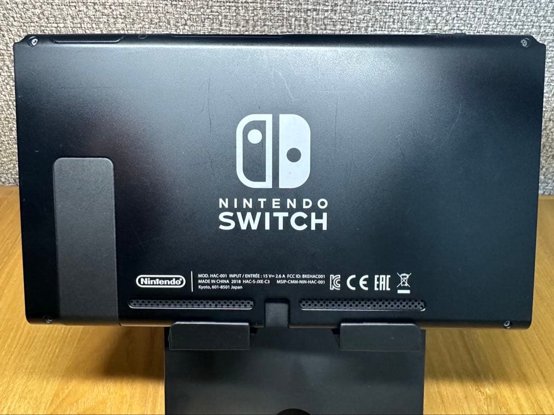 Nintendo Switch 本体 一式 グレー 本体動作良好 BAN無