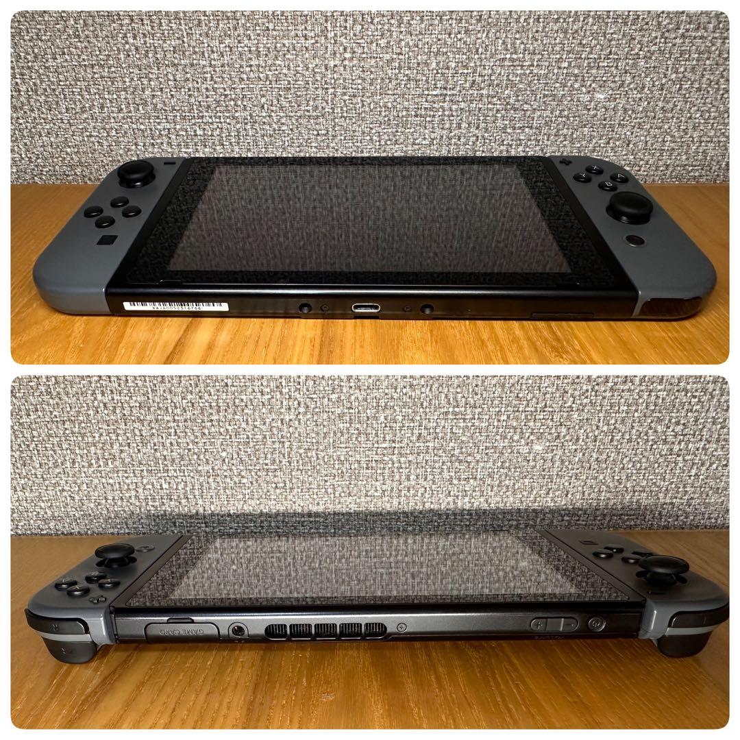Nintendo Switch 本体 一式 グレー 本体動作良好 BAN無