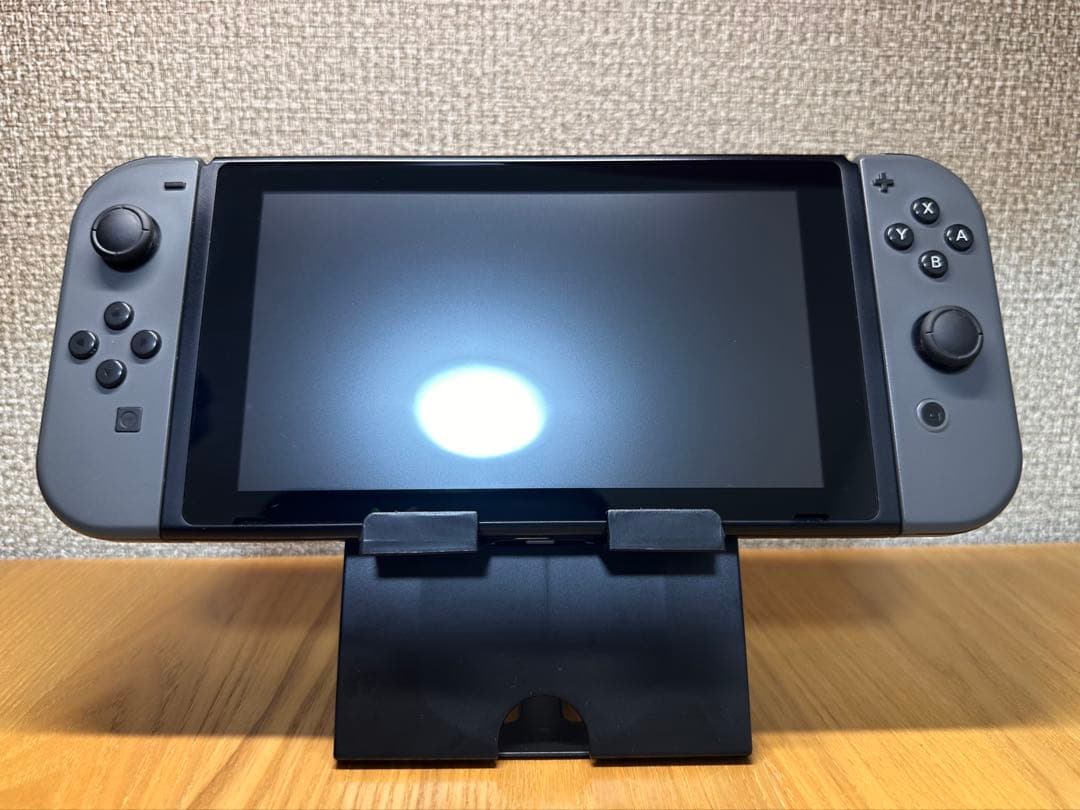 Nintendo Switch 本体 一式 グレー 本体動作良好 BAN無