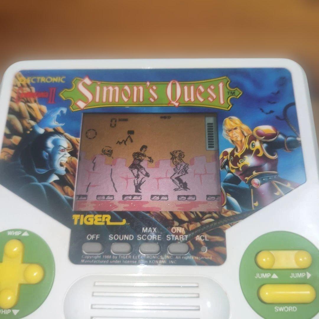 Simon’s Quest 電子ゲーム Tiger