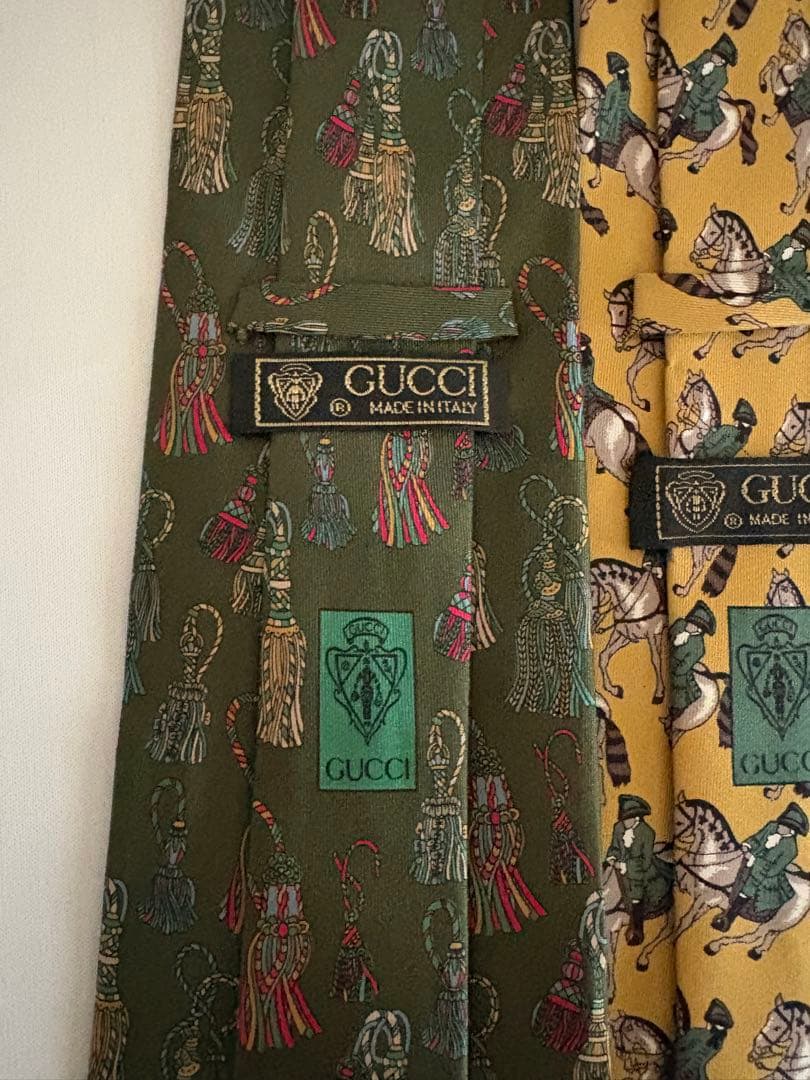 【GUCCIグッチ】ネクタイ　4本セット