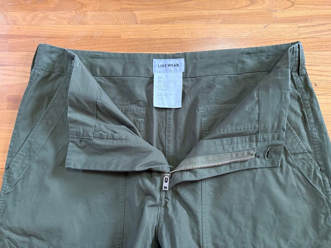 【美品】YAECA LIKE WEAR ヤエカ ライクウェア ベイカーパンツ