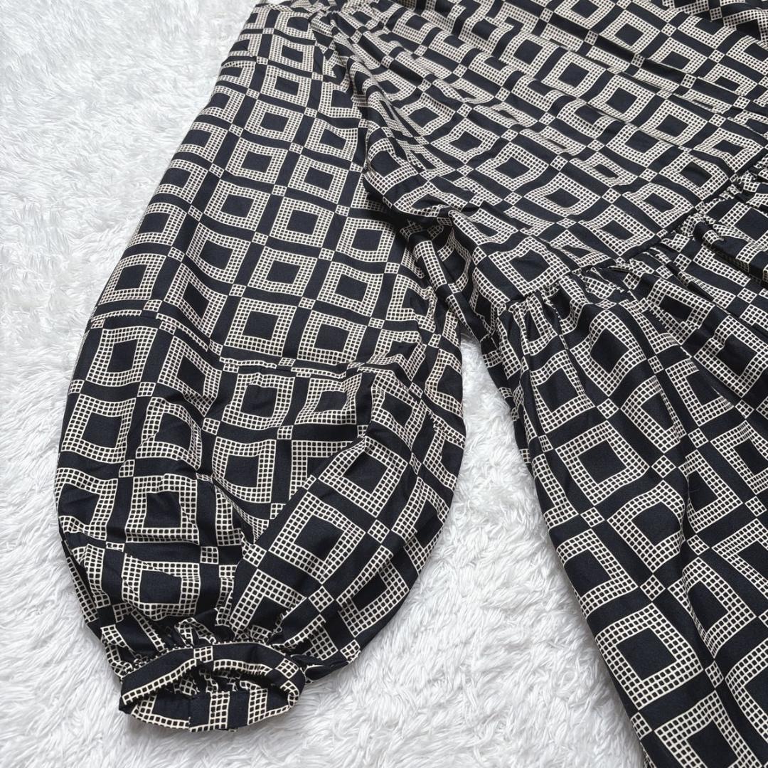 【新品】スタイルリボーン×モヤンエクリ ボリュームティアードワンピース 24SS