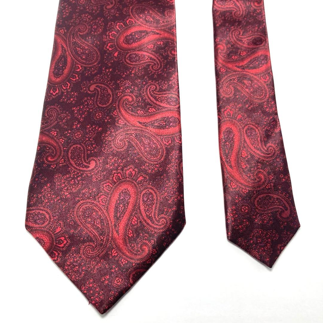 【極美品】YVES SAINT LAURENT ネクタイ 新品同様 光沢 手触り