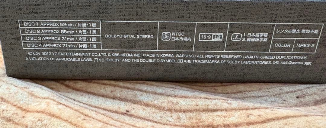 G-DRAGON'S COLLECTION Ⅱ　COUP D'ETAT DVD