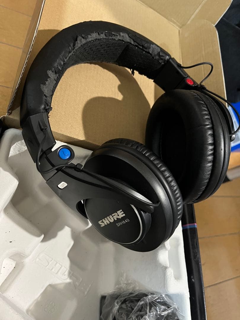 Shure SRH840（SRH 840）モニターヘッドホン 密閉型 生産終了