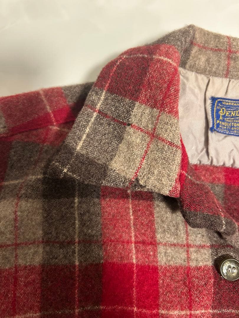 Pendleton ウールチェックシャツ