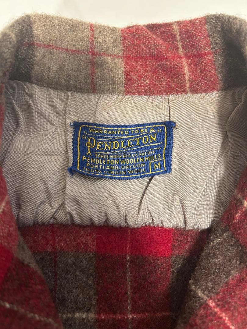 Pendleton ウールチェックシャツ