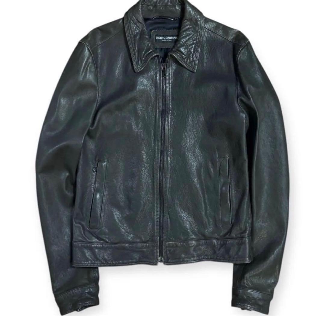 DOLCE & GABBANA レザージャケット　archive