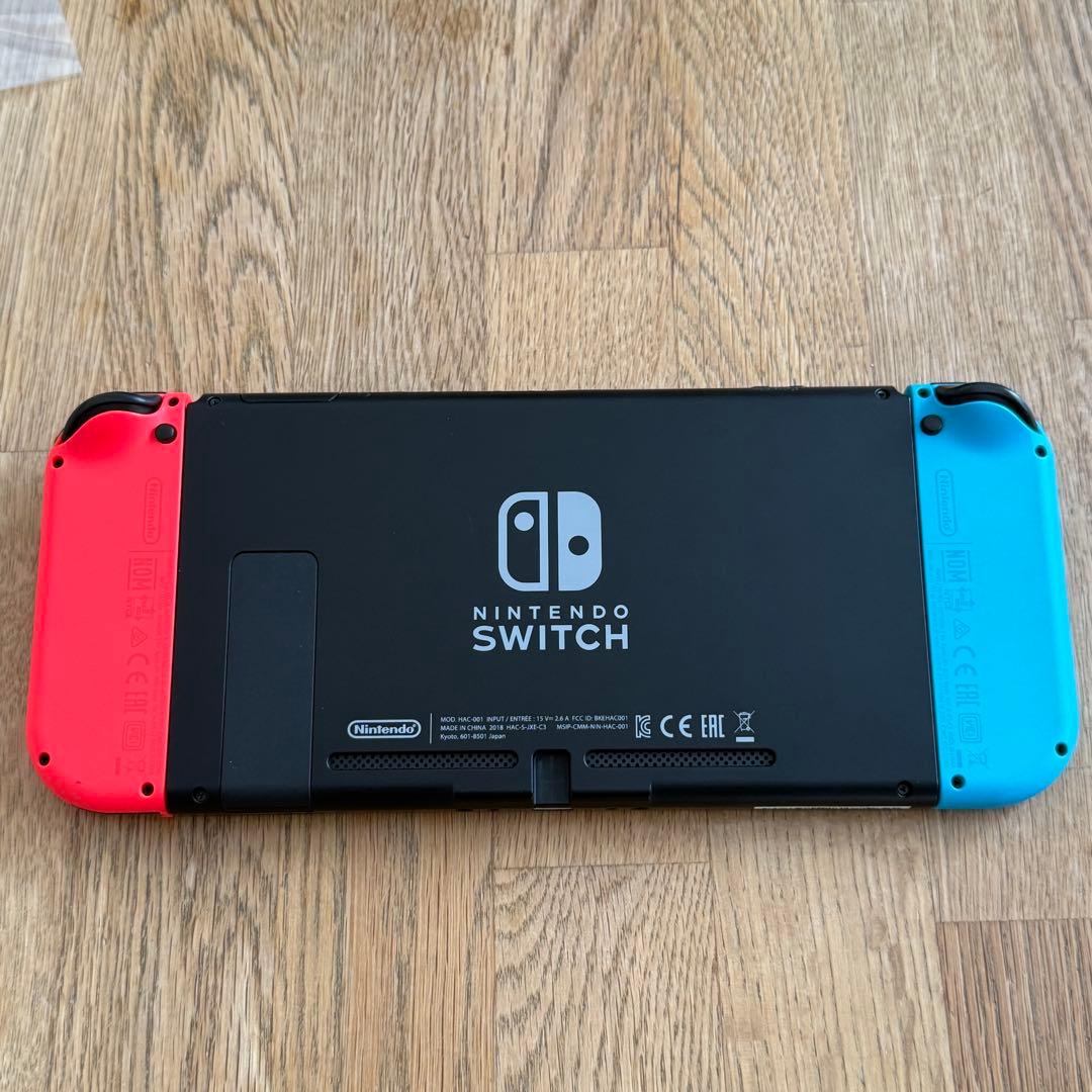 【完品】Nintendo Switch HAC-001 ネオンレッド/ブルー