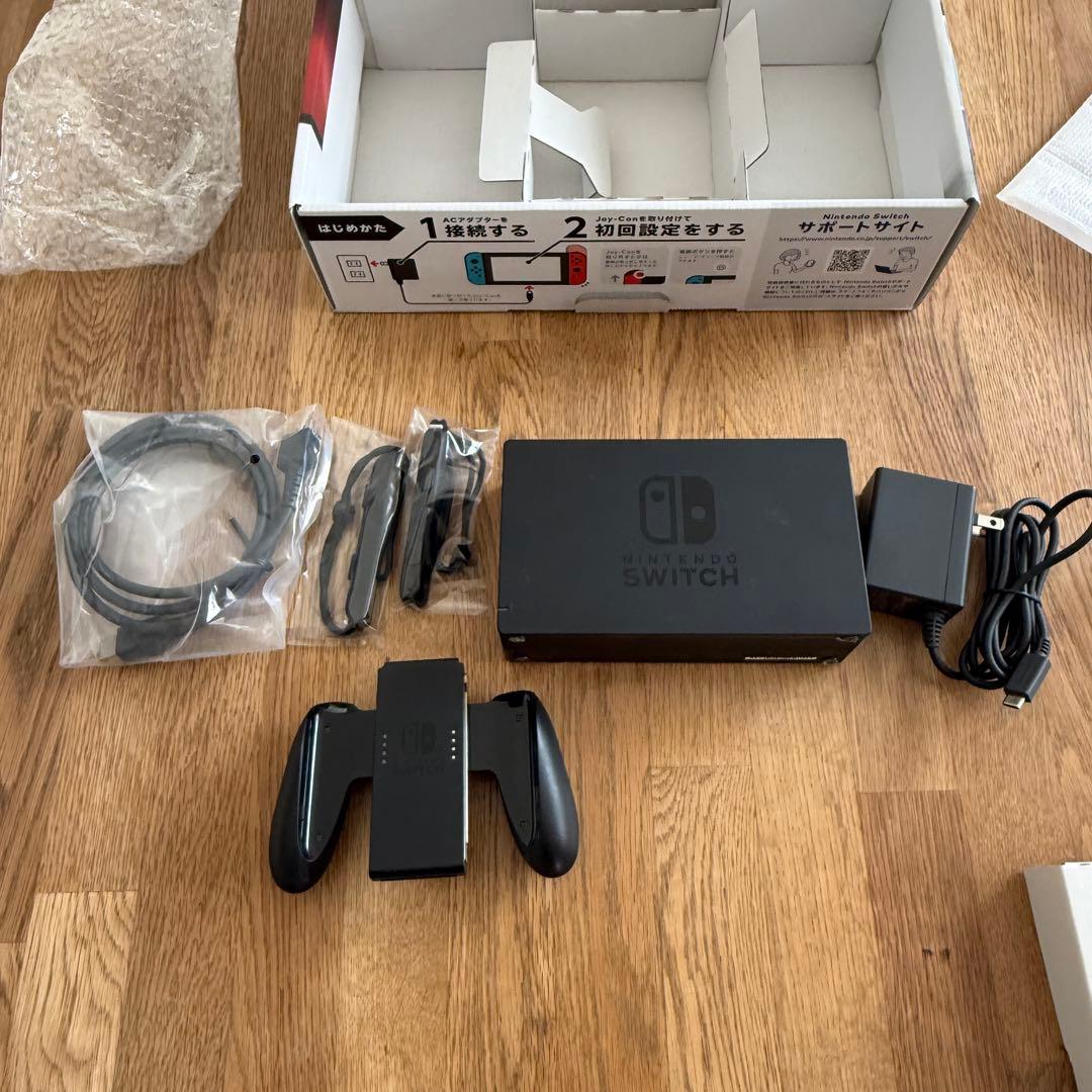 【完品】Nintendo Switch HAC-001 ネオンレッド/ブルー