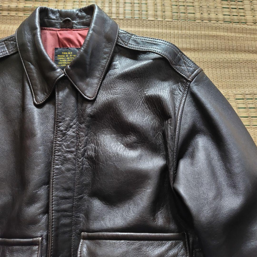 最終価格【`90s Vintage】AVIREX A2 フライトジャケット S
