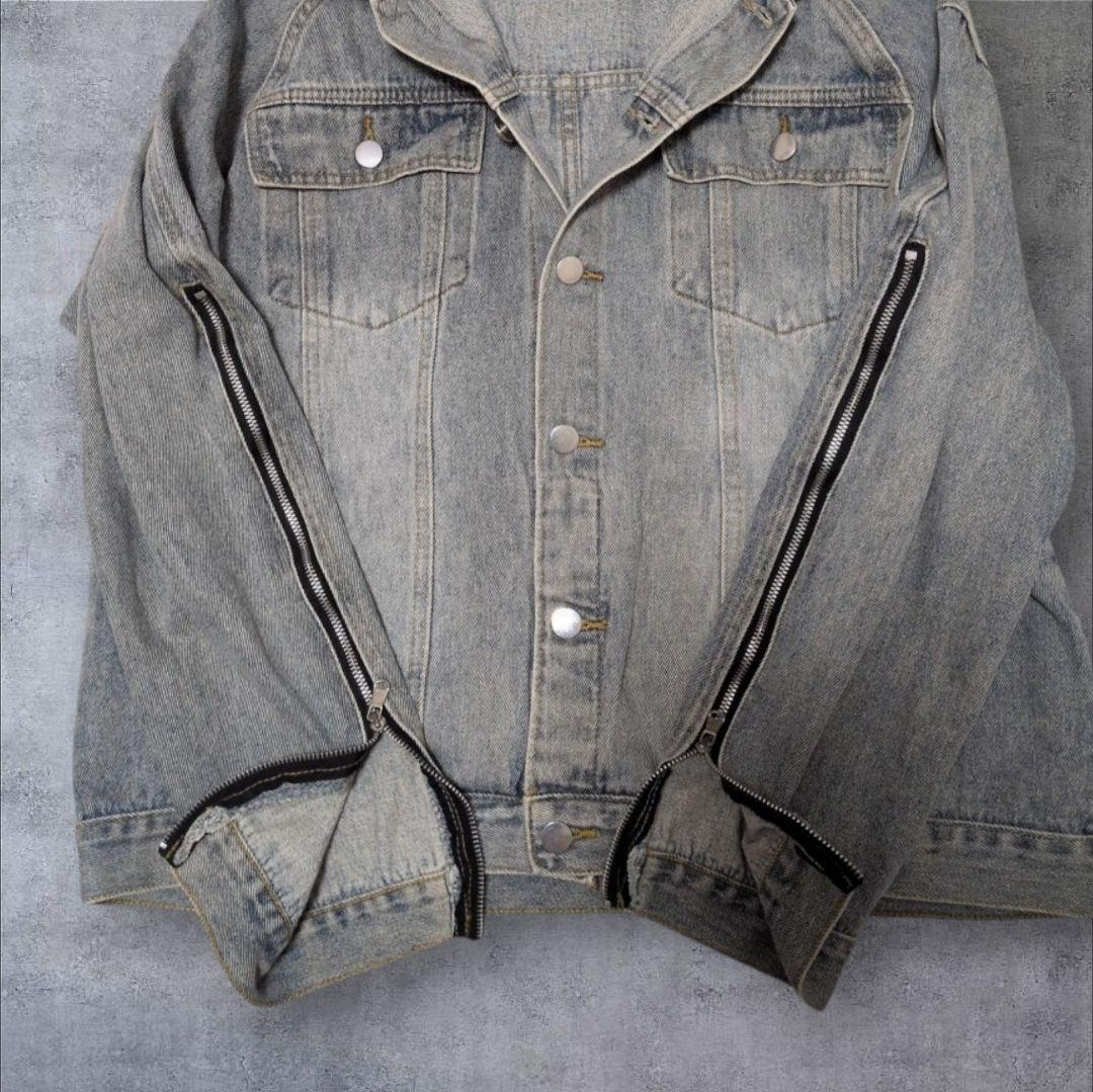 ジャケット・アウター 00s archive Y2K gimmick zip jacket