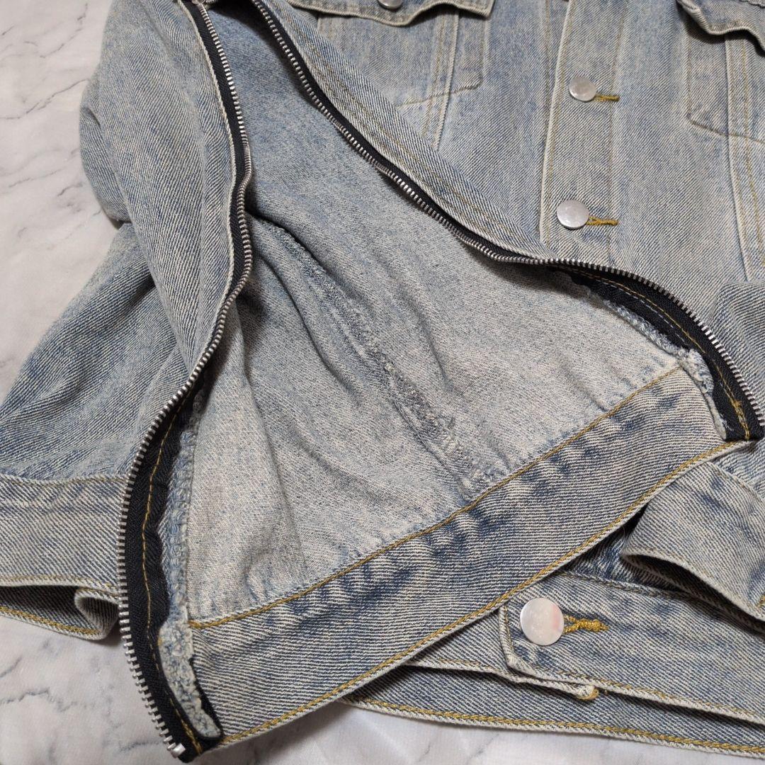 ジャケット・アウター 00s archive Y2K gimmick zip jacket
