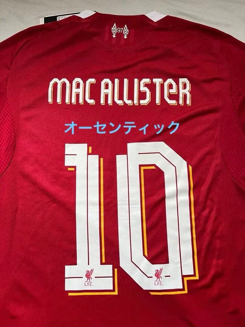 新品正規品　リバプール25-26 ユニフォーム MAC ALLISTER