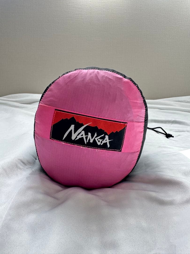 【美品】NANGAシュラフ450DX(ピンク×ブラック)サイズM