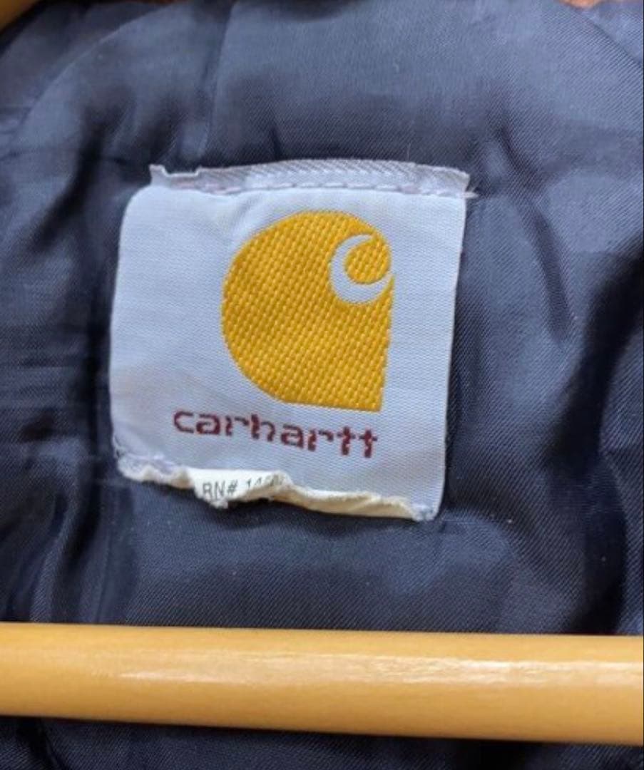 Carhartt ベージュジャケット コーデュロイ襟付き 値下げ可能です