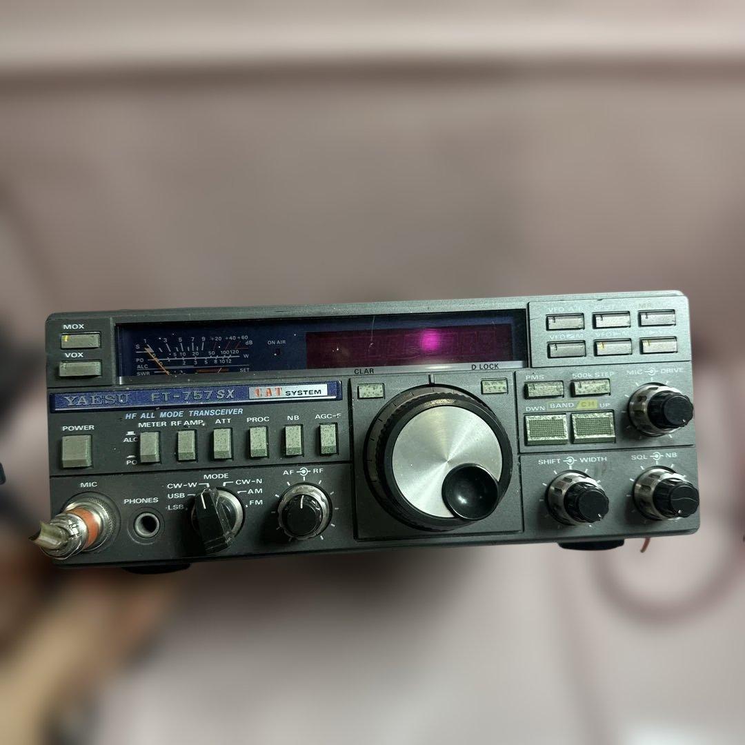 と*ぼ様 YAESU FT-757SX HFトランシーバー　動作未確認　ジャンク