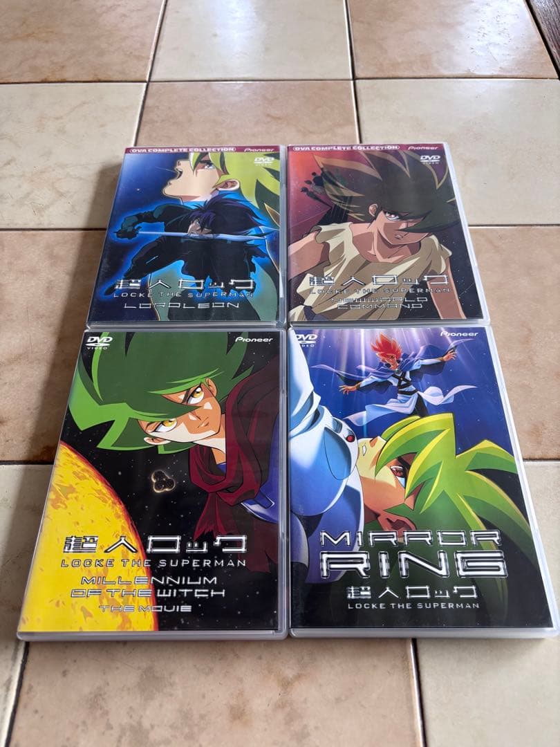 超人ロック DVD 4作品セット
