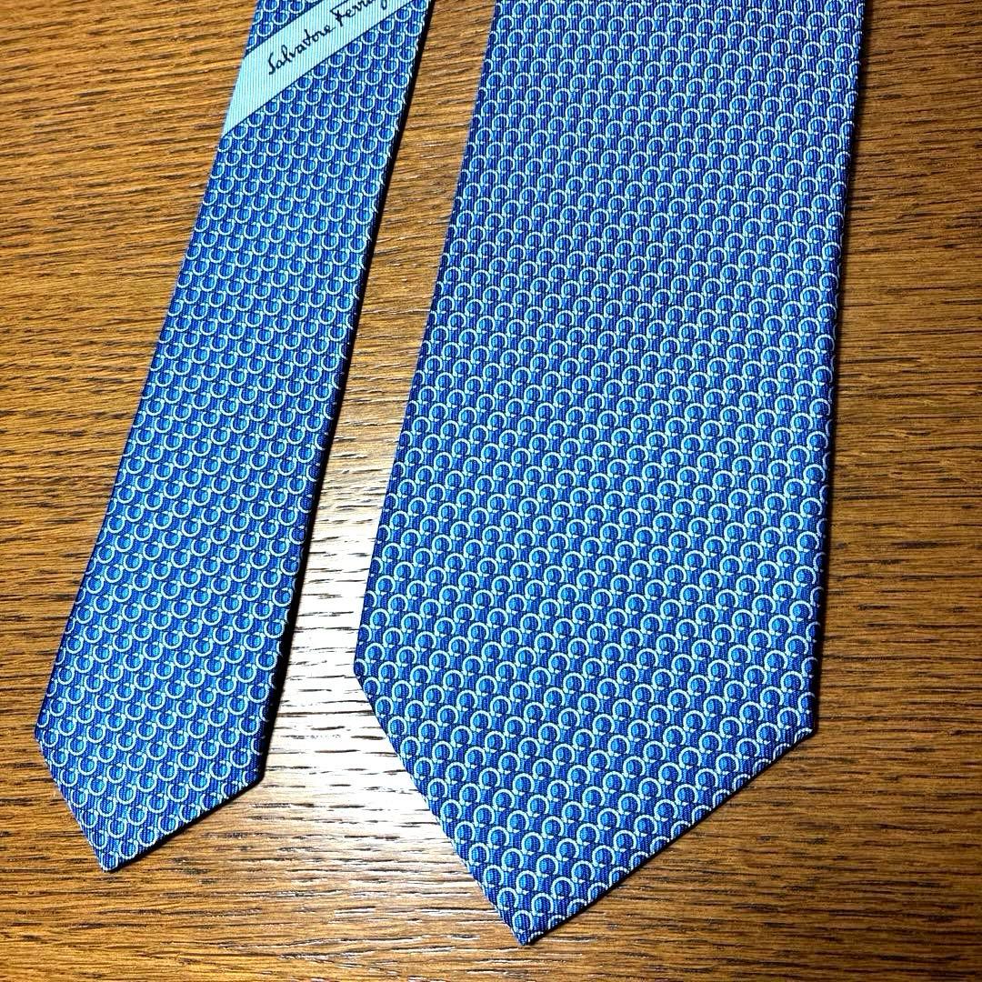 【未使用品】Salvatore Ferragamo フェラガモ ネクタイ