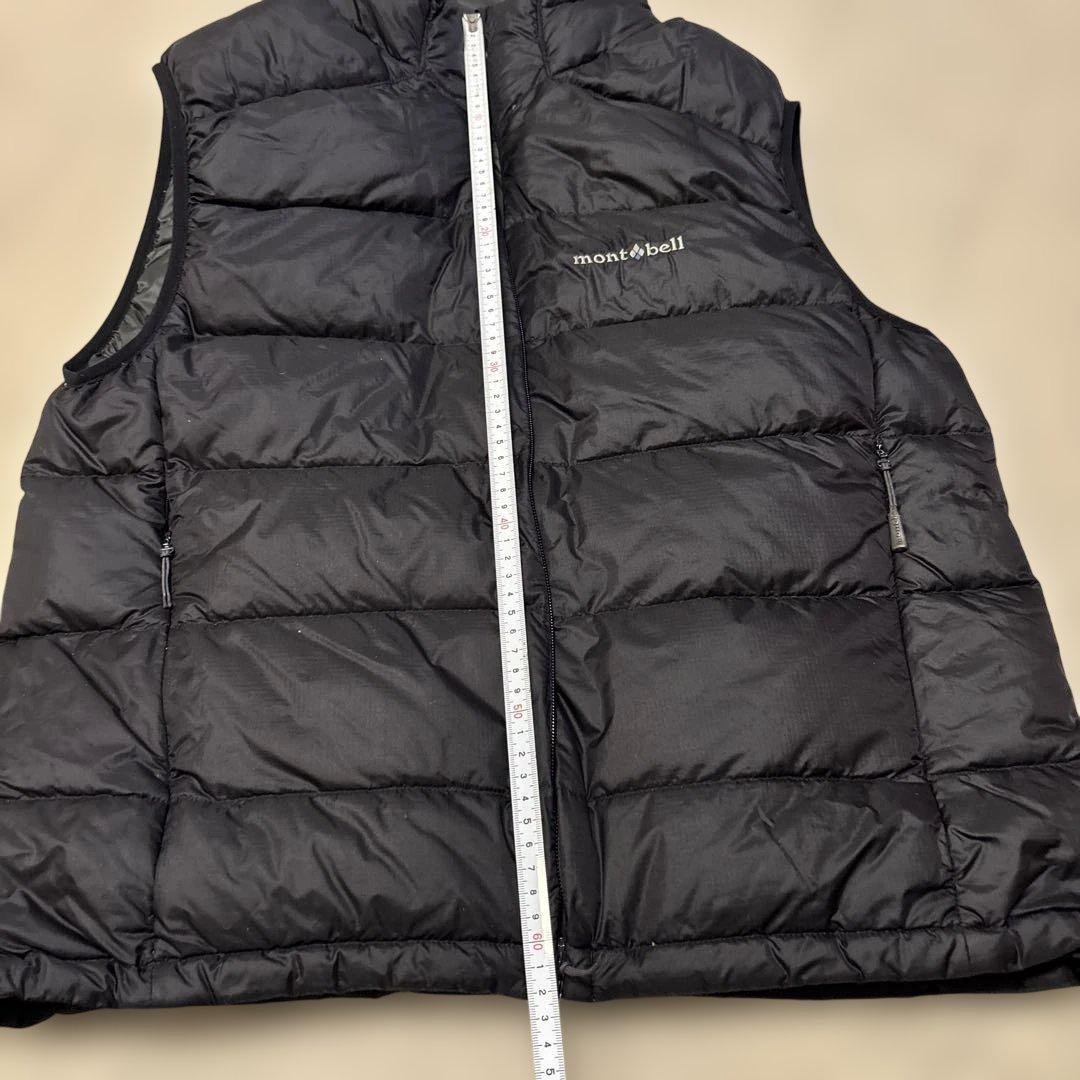 モンベル　ライトアルパインダウンベスト　men's M