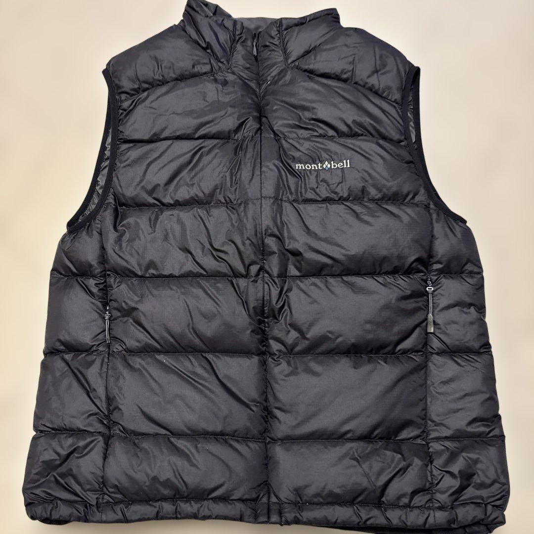 モンベル　ライトアルパインダウンベスト　men's M