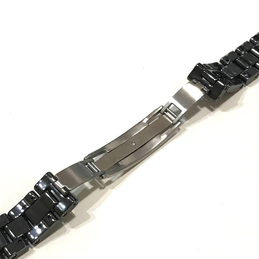 19mm ブラック 腕時計 セラミック ブレスレット 社外品 対応 CHANEL