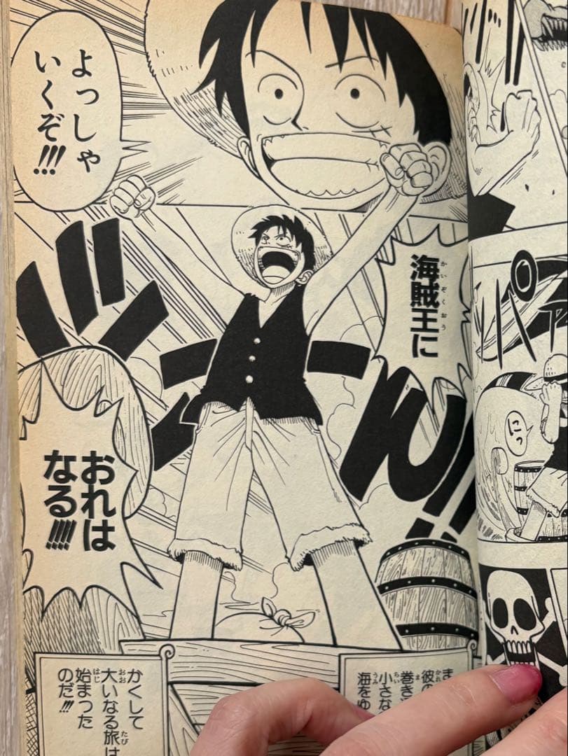 ワンピース　ONE PIECE 1巻　初版