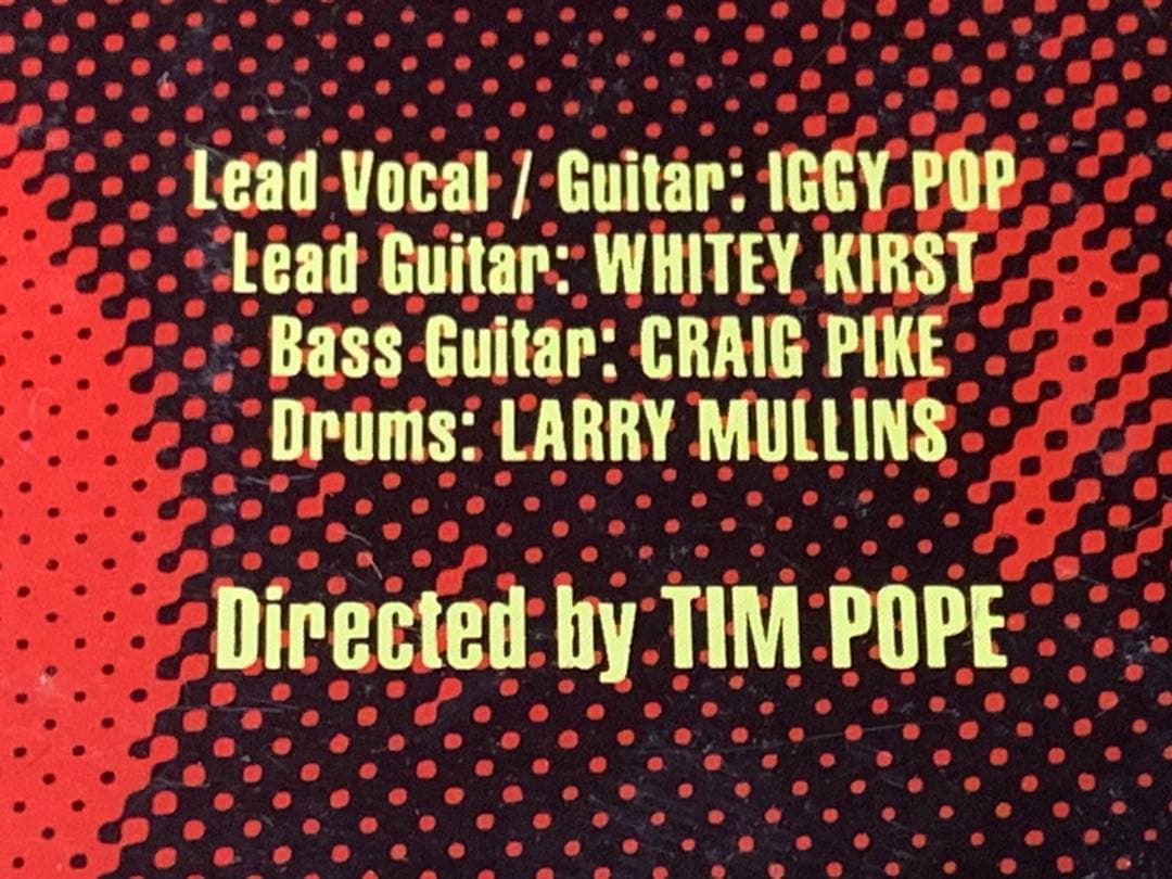イギー・ポップ~キス・マイ・ブラッド~ [VHS] IGGY POP KISS