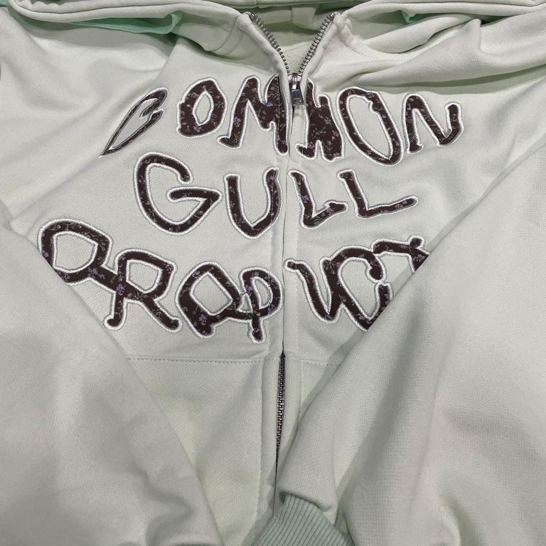 トップス common gull products. zip hoodie