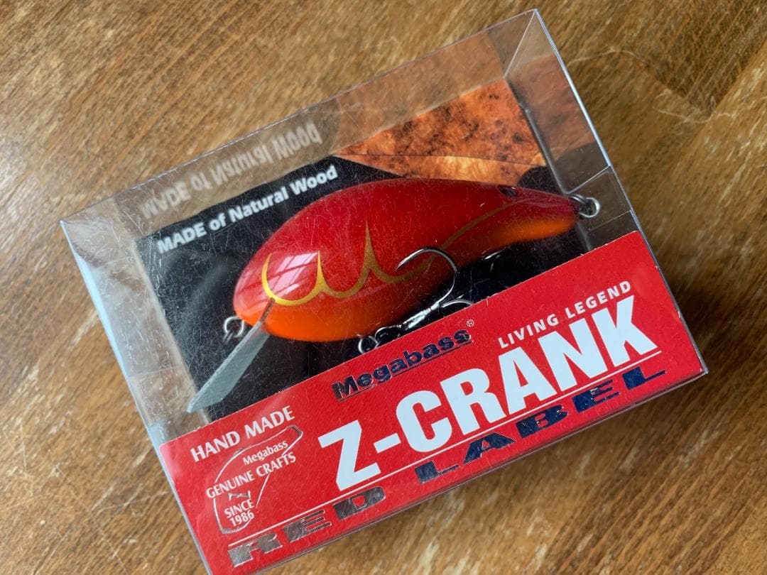メガバス HAND MADE Z-CRANK RED LABEL WOOD