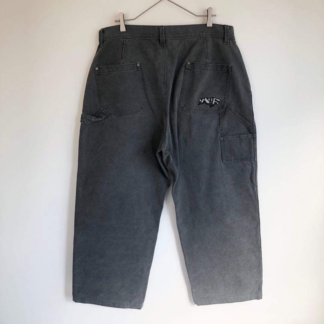 美品 HUF TAGGED DOUBLE KNEE PANT ダブルニーパンツ