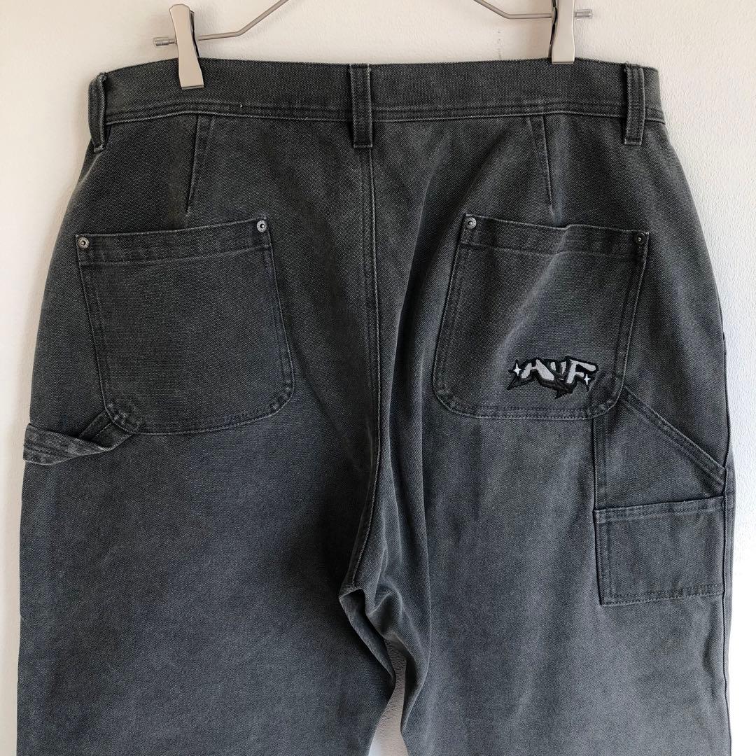 美品 HUF TAGGED DOUBLE KNEE PANT ダブルニーパンツ