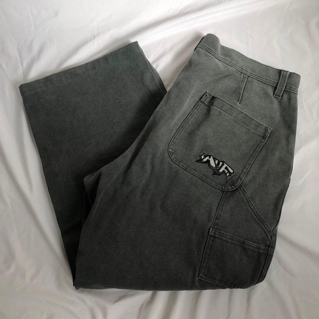 美品 HUF TAGGED DOUBLE KNEE PANT ダブルニーパンツ