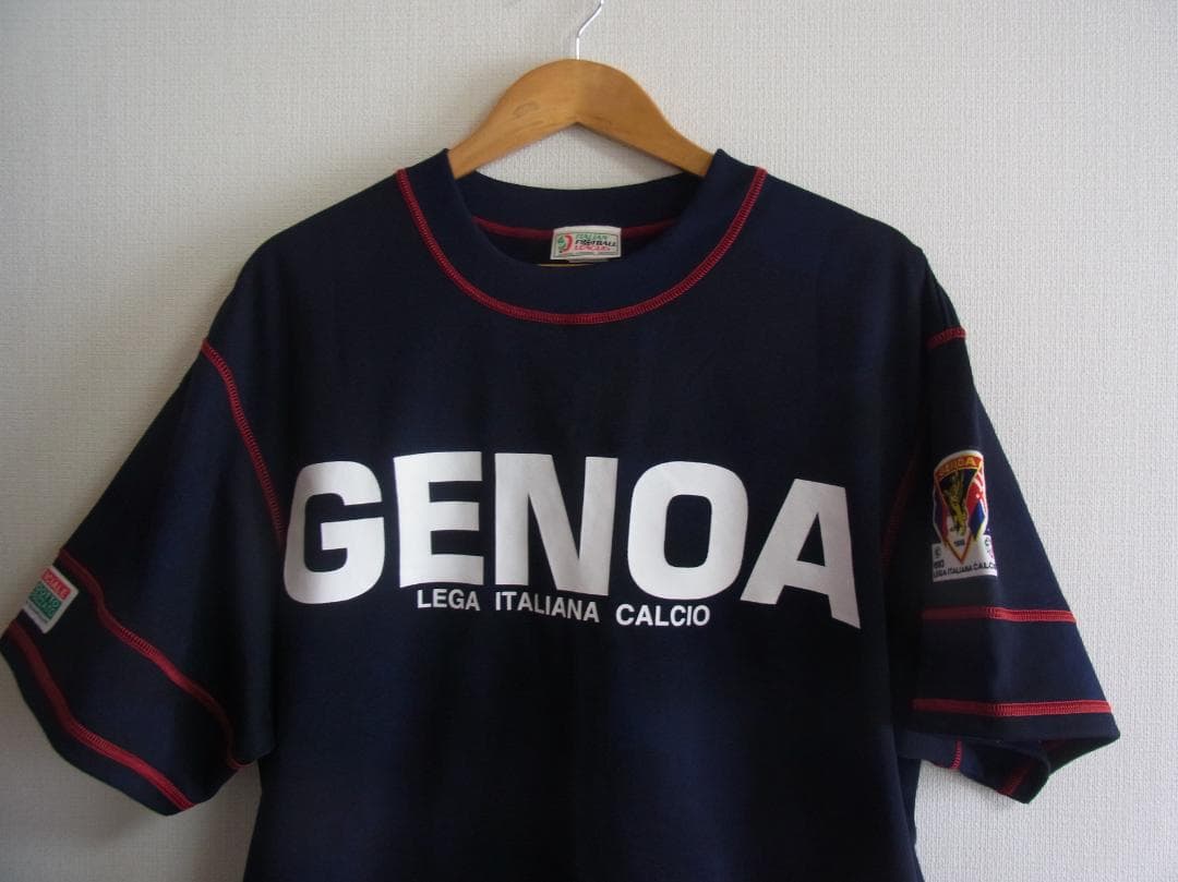 90s 00s KAPPA イタリア プラクティス ジェノア ユニフォーム L