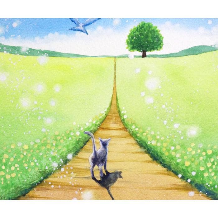 AYAさま専用（原画）青空に続く道 ほか　2点おまとめ
