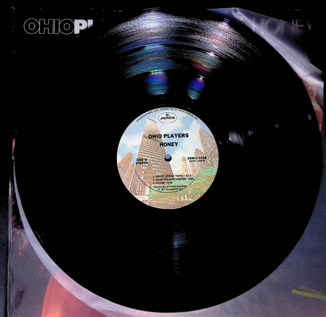 j*ん様 Ω洗浄LP♩　Ohio Players ／ Honey　Ω