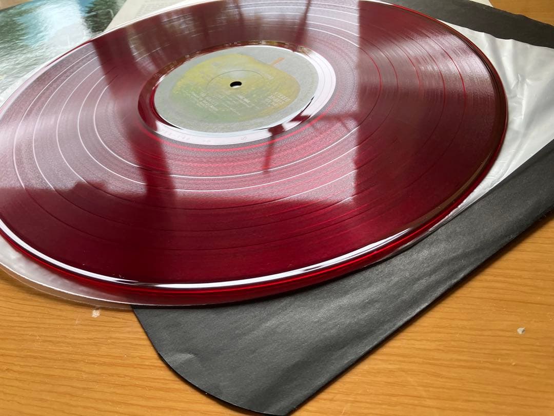 たっちゃんさんへ　専用　綺麗な赤盤　アビーロード