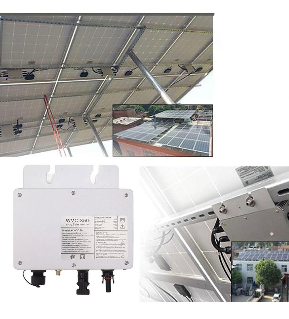 350W マイクロインバーター、太陽光発電グリッドタイインバーター、家庭用発電