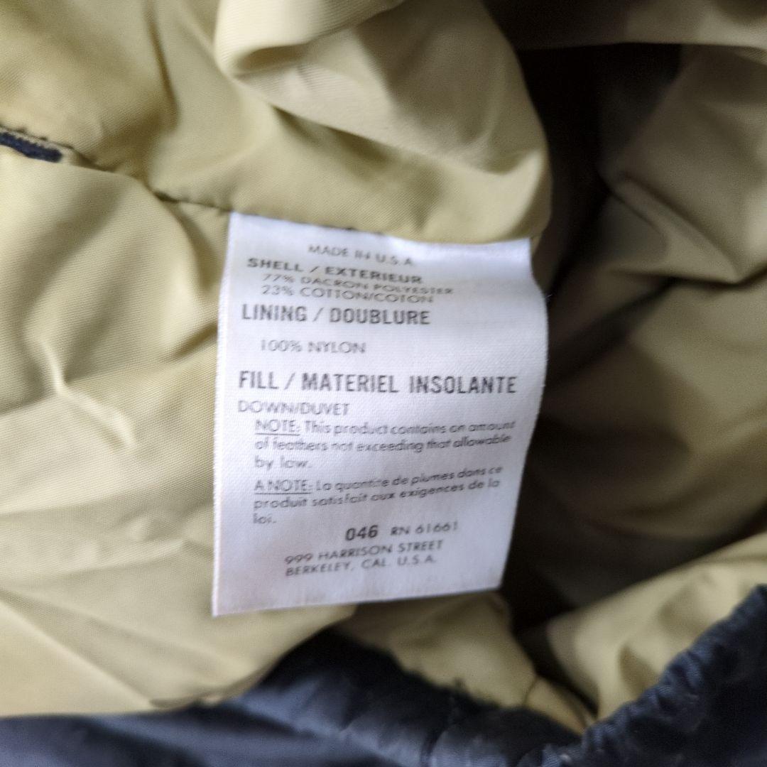 THE NORTH FACE 茶タグ 黒 ダウンベスト