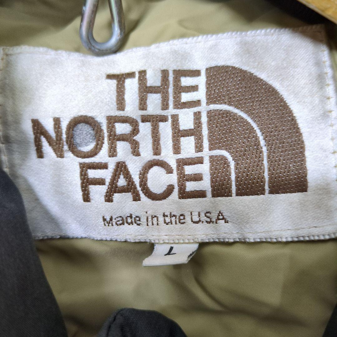 THE NORTH FACE 茶タグ 黒 ダウンベスト