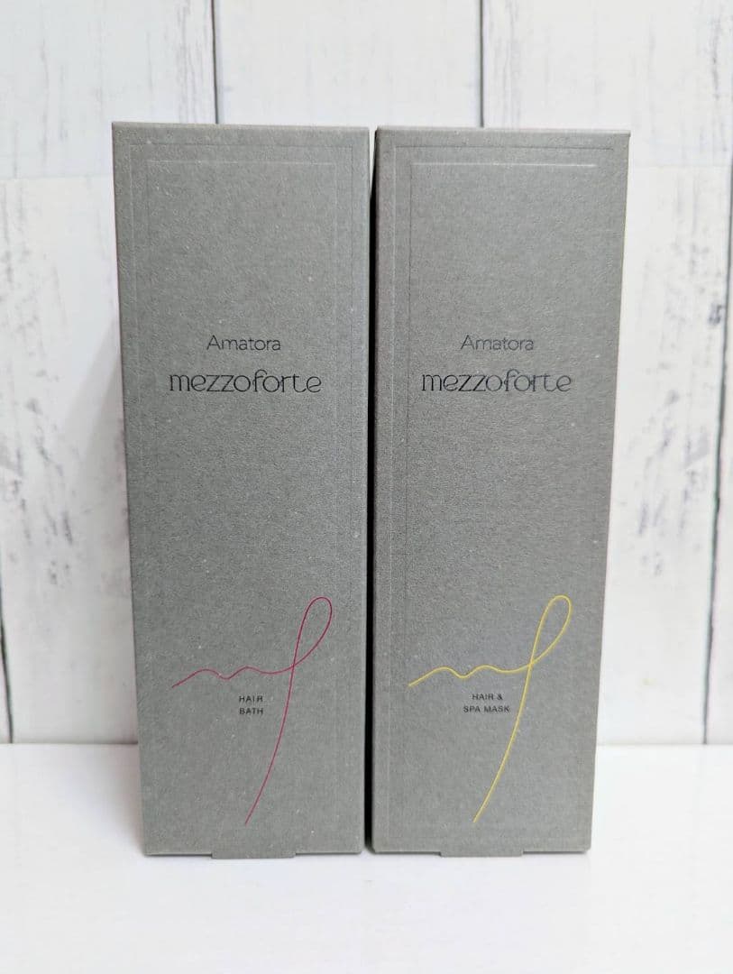 【新品未使用】アマトラメゾフォルテヘアバスS335mlヘア&スパマスクS225g