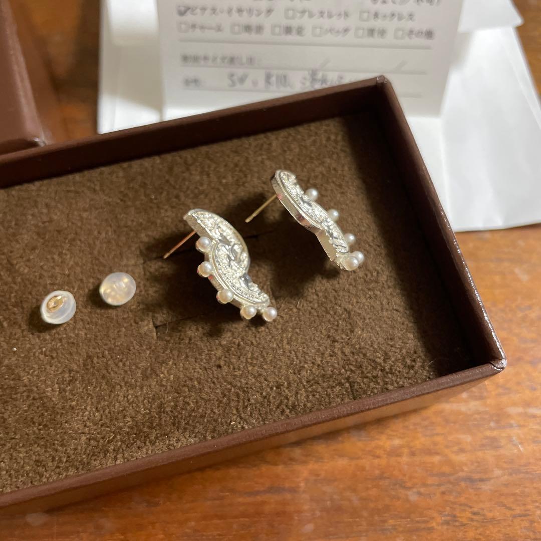 新品　アガット agete 　パール　ピアス　現行品　ピアス