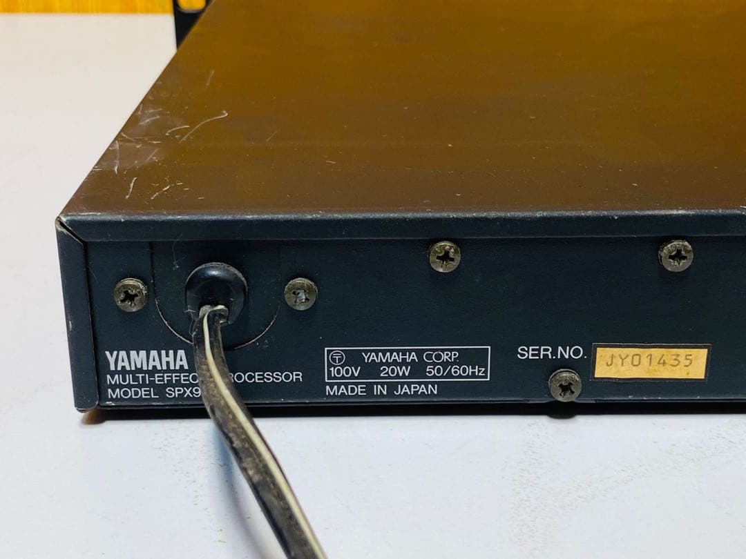 Yamaha SPX 990 デジタルエフェクター 日本制