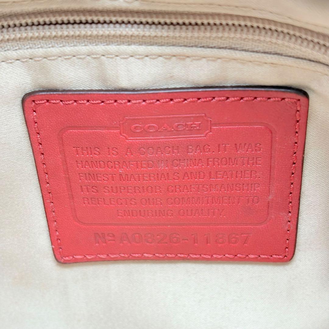 極美品✨Vintage Coach Studded Shoulder Bag