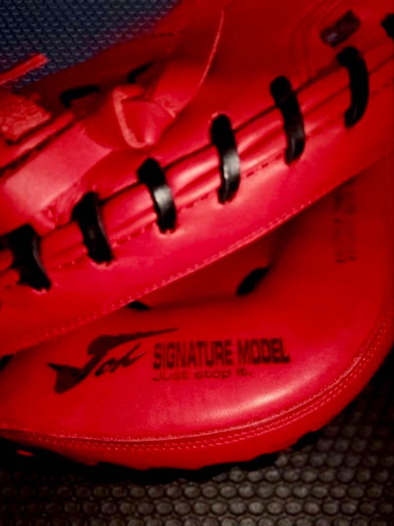 ひ*ろ様 【美品】NIKE 城島健司モデル キャッチャーミット 軟式 廃盤 ナイ