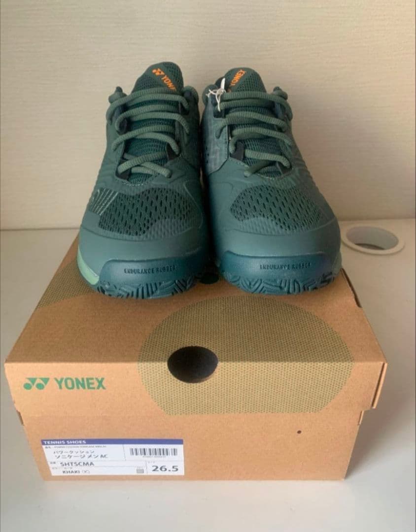 m*k様 YONEX SHB-03Z テニスシューズ 26.5cm グリーン