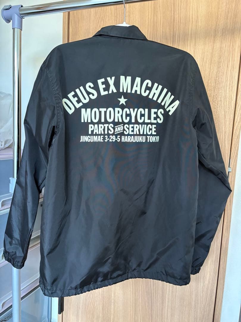 Deus Ex Machina コーチジャケット M ブラック