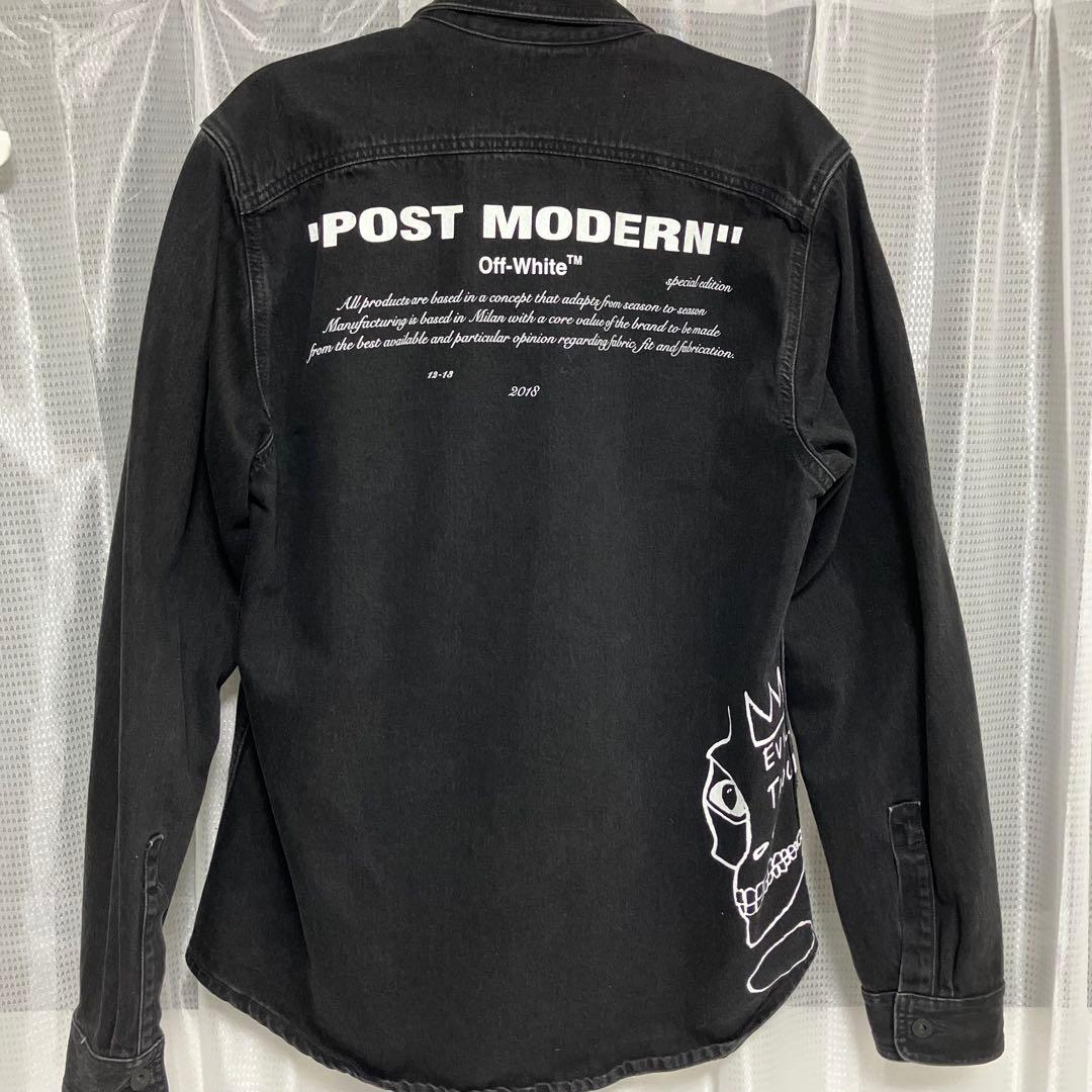 Off-White ブラック デニムジャケット